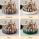 Axyaa Kitchen Seasoning Organizer Lazy Susan Turntable Shelf