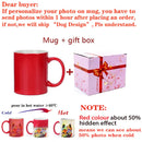 Axyaa Magic Photo Mug Customized with Your Image and Text - Ceramic Tea Cup