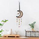 Axyaa Moon Crystal Pendant Sun Catcher Garden Car Decoration