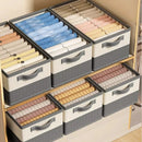 Axyaa Clothes Storage Box Dividers: Foldable Organizer for Pants, Sweaters, and Underwear