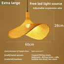 Axyaa Bamboo Weave Pendant Light - Wabi-Sabi Style for Tea Room, Staircase & Asian Decor