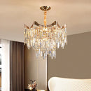 Axyaa Modern Crystal Pendant Lamp for Living Room, Bedroom, and Dining Room