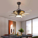 Axyaa Modern LED Ceiling Fan for Kids Bedroom with Remote Control