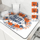Axyaa Halloween Head Ghost Draining Mat
