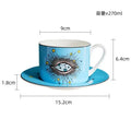 Axyaa Gold-plated Face Animal Ceramic Coffee Cup | Fine Bone Teacup | Home Decor & Gift
