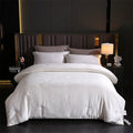 Axyaa Mulberry Silk Quilt: Handmade Jacquard Comforter, All Season Silk Duvet