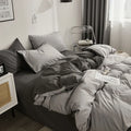 Axyaa Solid Color Matching Bed Four-Piece Set with Spring & Summer Design