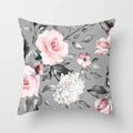Axyaa Flower Pattern Decorative Art Pillowcase 45*45 Throw Pillows Home Decor