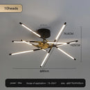 Axyaa Nordic Black LED Ceiling Chandelier for Home Decoration