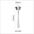 Axyaa Stainless Steel Heart Spoon for Coffee, Dessert, and Ice Cream