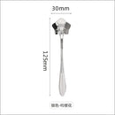 Axyaa Stainless Steel Heart Spoon for Coffee, Dessert, and Ice Cream
