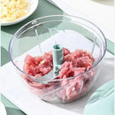 Axyaa Garlic Chopper & Press in Black Stainless Steel - Manual Kitchen Tool
