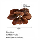 Axyaa Nordic Flower Chandelier: Handmade Pendant Lamp Home Decor Light
