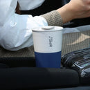 Axyaa Wheat Straw Coffee Cup with Cover - Durable Reusable Portable Drinking Mug