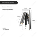 Axyaa Adjustable LED Reading Wall Lamp with Switch, Modern Minimalist Design