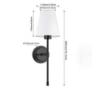 Axyaa Modern LED Wall Lamp for Bedroom Living Room - Nordic Wall Sconce