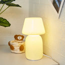 Axya Mushroom Glass Table Lamp Small LED Night Light