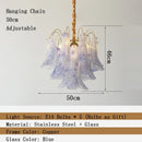 Axyaa Retro Luxury Glass Pendant Light for Living, Bedroom, Dining Room