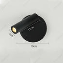 Axyaa LED Rotating Wall Light 3W Warm White Bedroom Reading Lamp