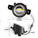 Axyaa LED Angel Eye Fog Lamp for Nissan Altima Sylphy Bluebird Versa Urvan
