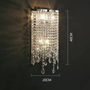 Axyaa Modern Crystal Chandelier Pendant Light Fixture