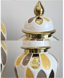 Axyaa Light Luxury Ceramic Vase for Home Decor, Living Room, TV Cabinet, Foyer