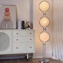 Axyaa Acrylic Ball Chrome Floor Lamp White Light Standing Decorati