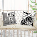 Axyaa Geometric Pattern Printed Pillowcase for Chic Home Decor