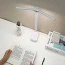 Axyaa Rechargeable LED Desk Lamp: 3-Level Dimmable Touch Lighting, Foldable & Eye-Friendly