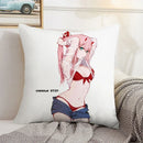 Axyaa Darling in the FranXX Sofa Pillow Covers 45*45 Living Room Decor