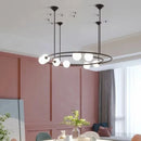Axyaa Nordic Glass Chandelier for Modern Home Decor