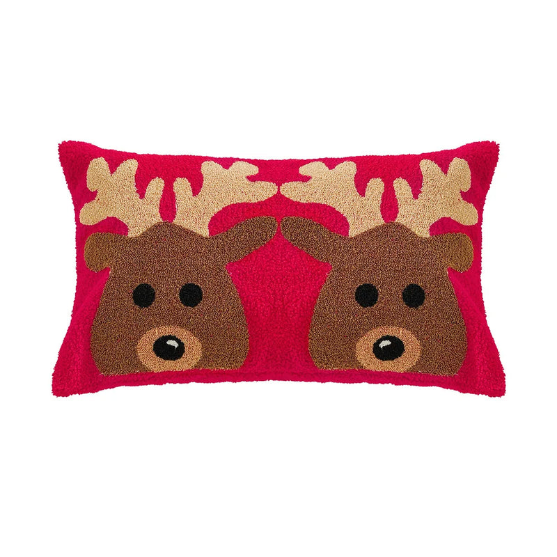 Axyaa Santa Snowflake Embroidery Cushion Cover 45x45cm