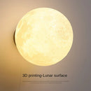 Axyaa Kids Space Planet Astronaut Wall Lamp Glass Ball Modern Bedroom Decor