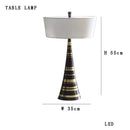 Axyaa Black Gold Floor Lamp | Modern Luxury Designer Room Decor