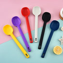 Axyaa Silicone Stirring Spoon: Heat Resistant Soup Spoon for Kitchen Baking