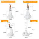 Axyaa Space Shuttle Rocket LED Night Light: USB Rechargeable Mood Lamp