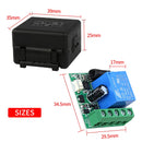 Axyaa Wireless Switch Remote Control Relay Receiver LED Light Door Lock