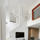 Axyaa Magic Bean Pearl Necklace Pendant Light - Buddha Bead Pendant Lights