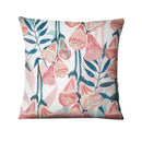 Axyaa Tropical Palm Leaf Print Cushion Cover for Living Room, Bedroom, and Car