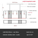 Axyaa Gold Lustre Steel Pendant Lights - Elegant Dining Room Hanging Lamp