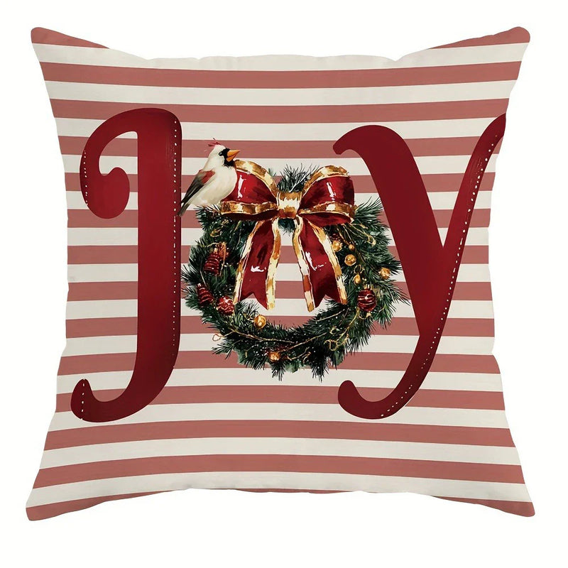 Axyaa Snowman Christmas Pillowcase for Festive Home Decor