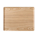 Axyaa Ash Wood Rectangular Tray for Desserts and Storage