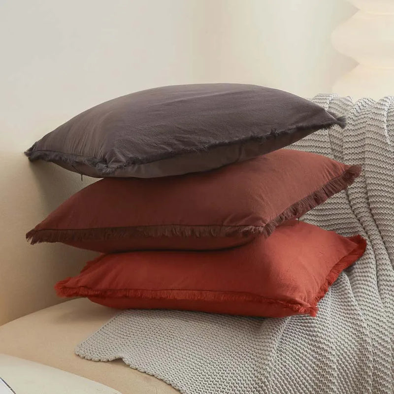 Axyaa Retro Nordic Style Cushion Cover for Living Room Decor