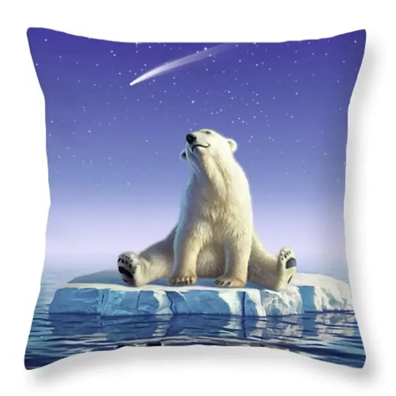 Ocean Animal Cushion Cover by Axyaa: Soft, Fashionable Home Decor Pillowcase 45*45cm