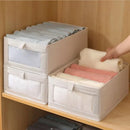 Axyaa Foldable Clothes Storage Box for Bedroom Wardrobe Organization