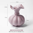 Axyaa Ceramic Luxury Vase, Living Room Dining Table Flower Arrangement Ornament, Hydroponic Vase