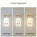 Axyaa Monkey Bear Tree Branch Wall Lamp for Children's Room