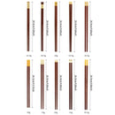 Axyaa Red Wood Chopsticks Set - High Quality Non Slip Sushi Tableware