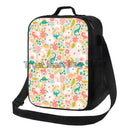 Axyaa Dino Insulated Lunch Bag - Portable Thermal Bento Tote for Kids, Boys, Girls