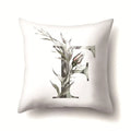 Axyaa Alphabet Cushion Cover - Kids Room Decor Throw Pillow Case